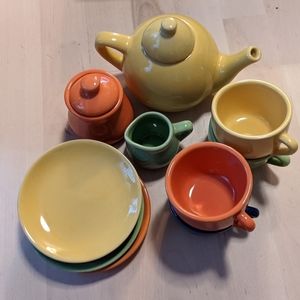 Porcelain Tea Set x kids